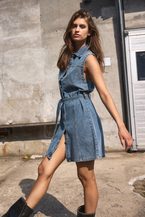 Noisy may nmalvi s/l short tie dress bs023mb